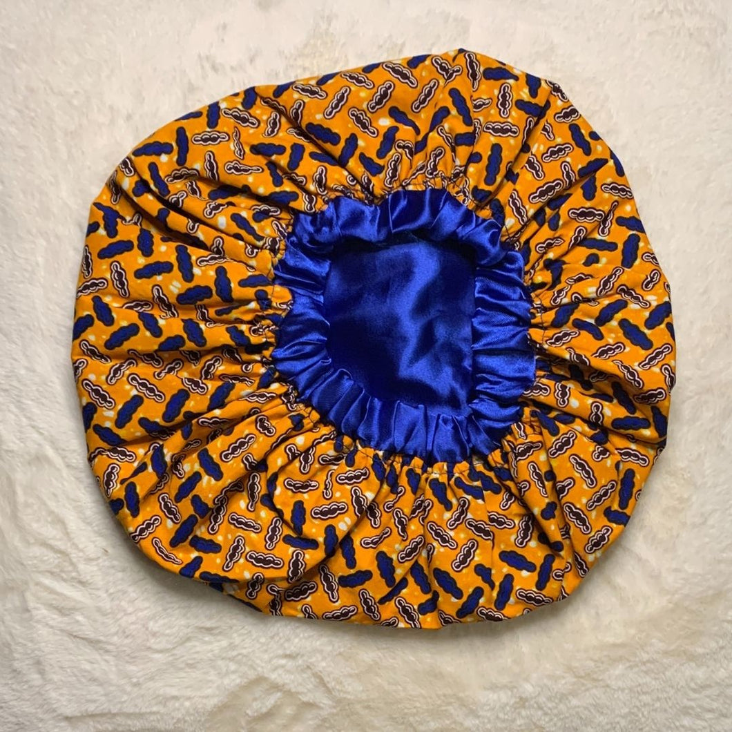 Antobam African Print Satin Bonnet