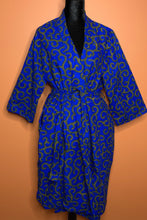 Load image into Gallery viewer, Akosua African Print Satin Robe
