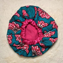 Load image into Gallery viewer, Afriyie African Print Satin Bonnet
