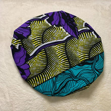 Load image into Gallery viewer, Tawiah African Print Satin Bonnet
