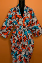 Load image into Gallery viewer, Akua African Print Satin Robe
