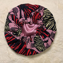 Load image into Gallery viewer, Thema African Print Satin Bonnet
