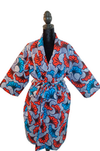 Load image into Gallery viewer, Akua African Print Satin Robe
