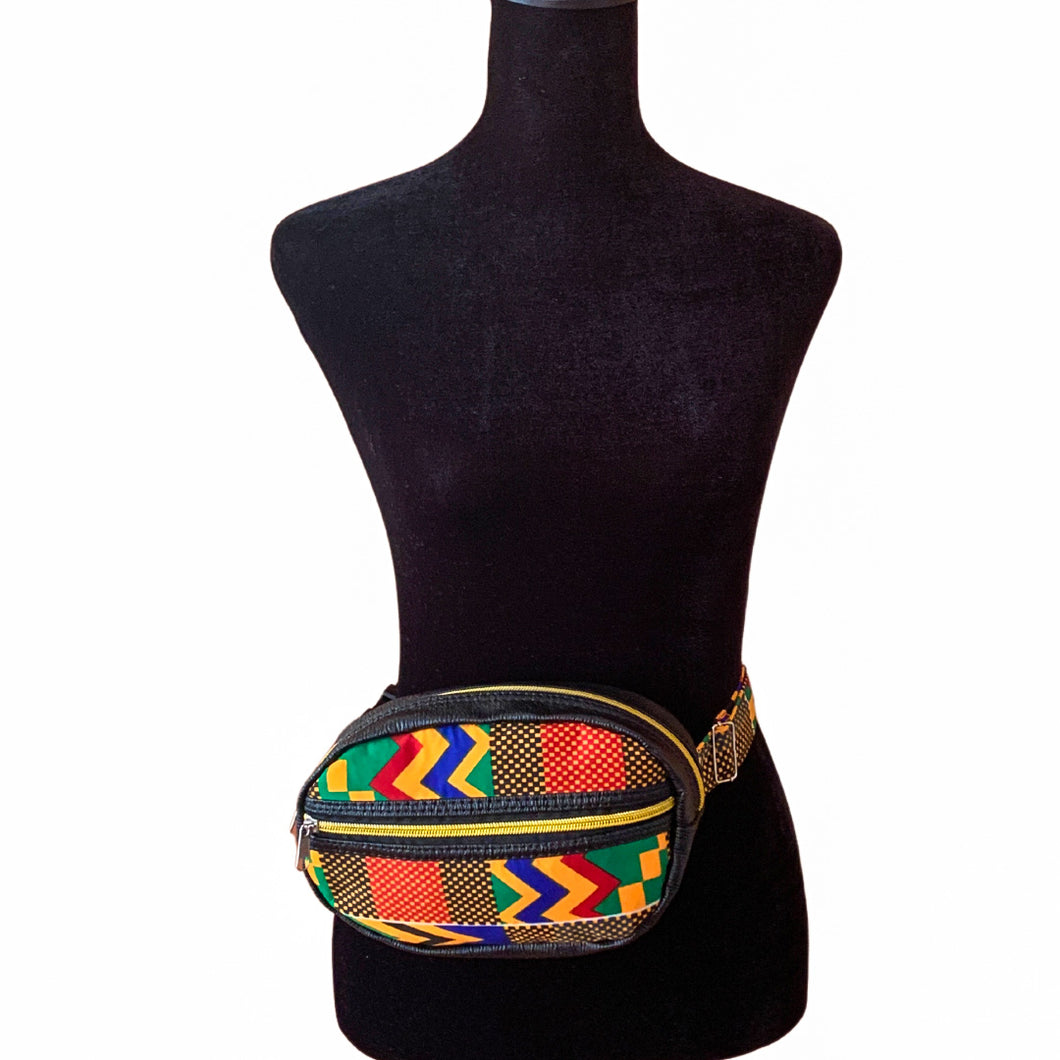 Kukua African Print Fanny Pack