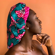 Load image into Gallery viewer, Afriyie African Print Satin Bonnet
