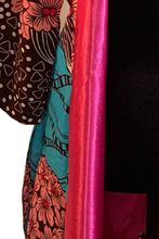 Load image into Gallery viewer, Nana African Print Satin Robe
