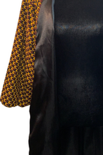 Load image into Gallery viewer, Afia African Print Satin Robe
