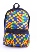 Load image into Gallery viewer, Ashantee African Print BackPack
